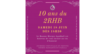 10 ANS ROANNE RIORGES HANDBALL